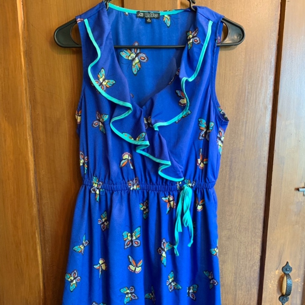 Blue Butterfly Dress